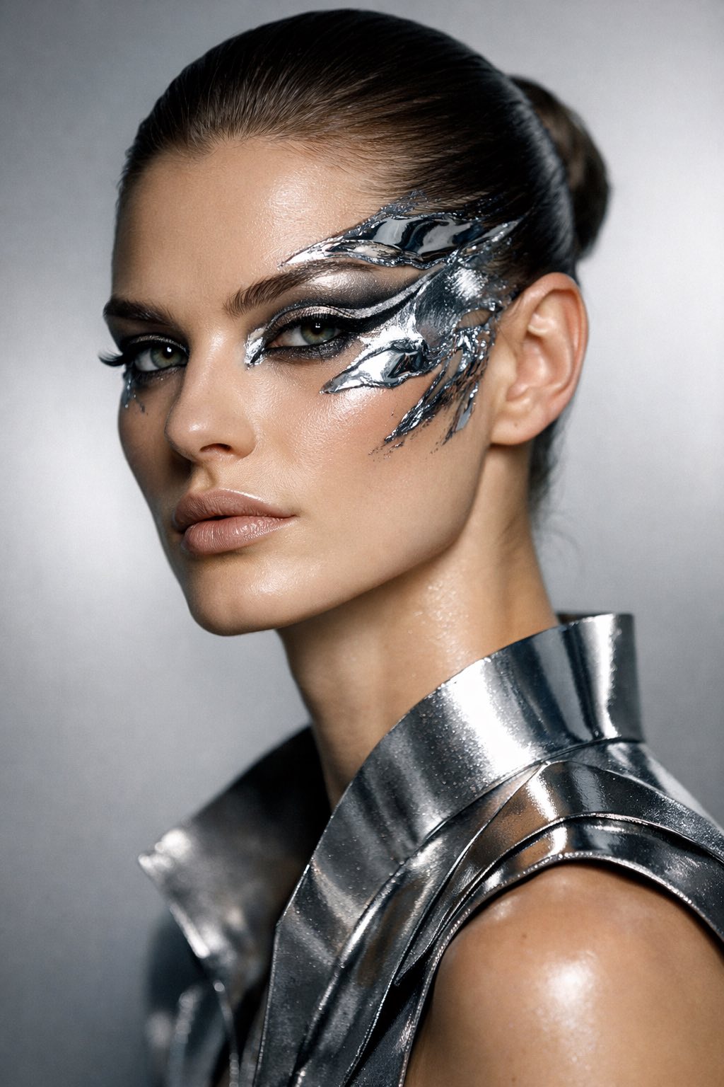 Metallic Fantasy - Creative Makeup Art